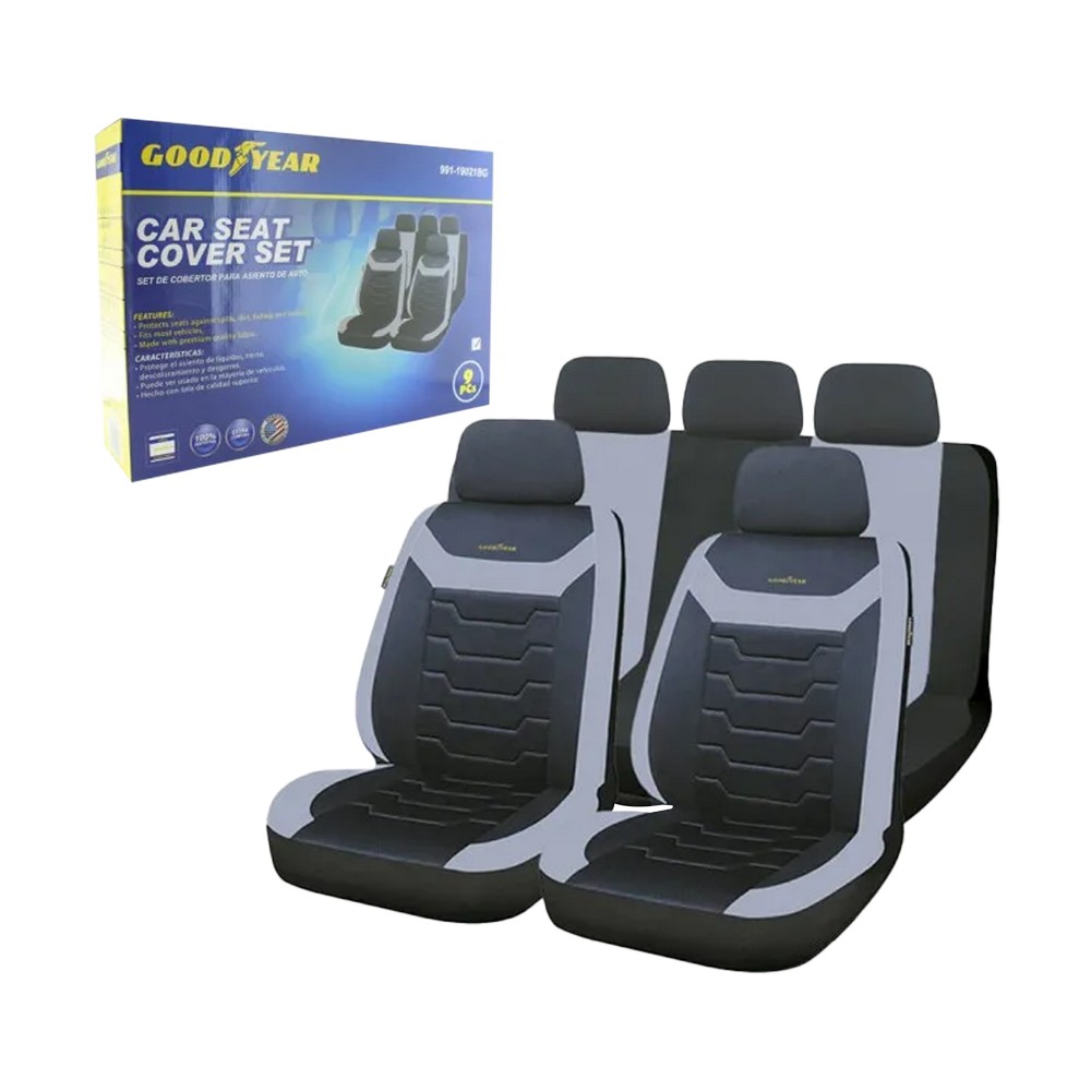 Forro Para Asiento De Carro Good Negro Gris Forros Para Asiento