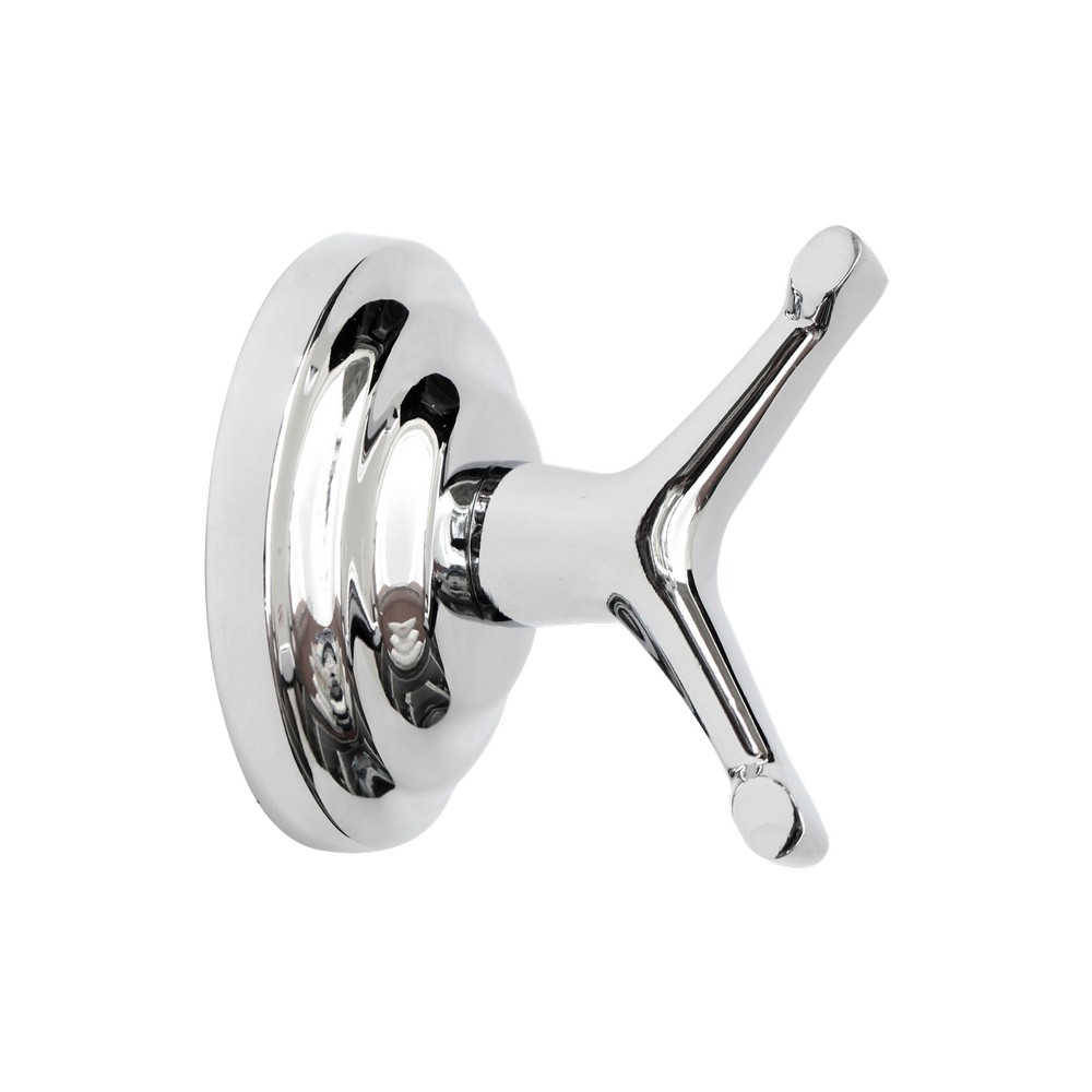 Percha Cromada Adhesiva Serie Full para Baño