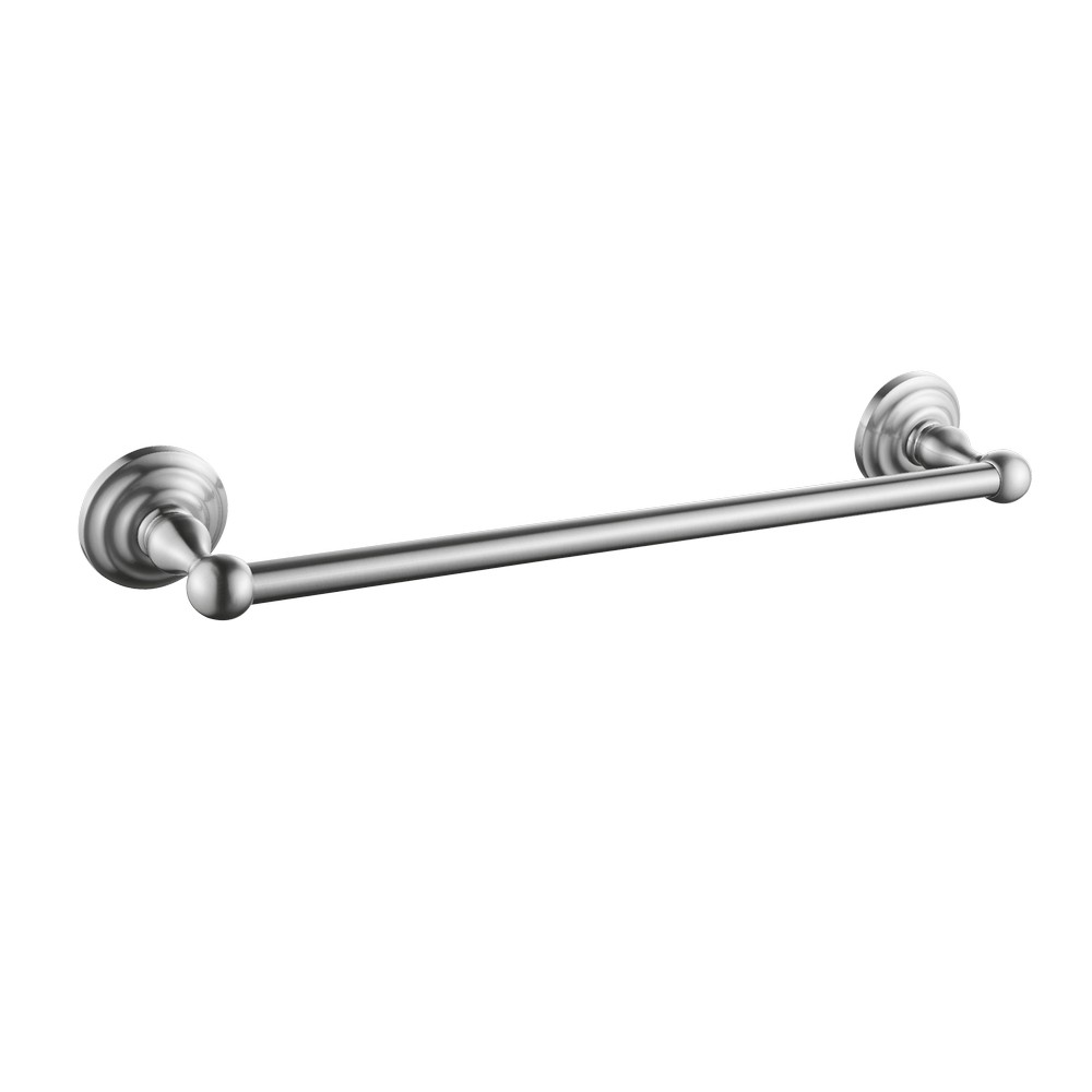 Toallero de barra de 18 pulg (45.7 cm) satinado