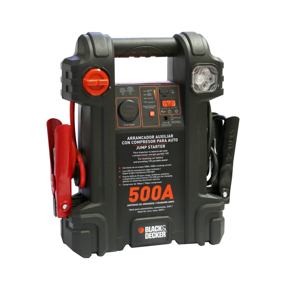 Arrancador para carro 12 v 500a