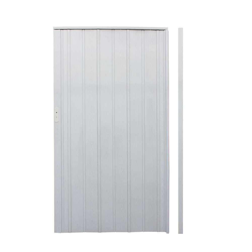 Puerta plegable corrediza - Plástica (PVC) - Fabricación a medida