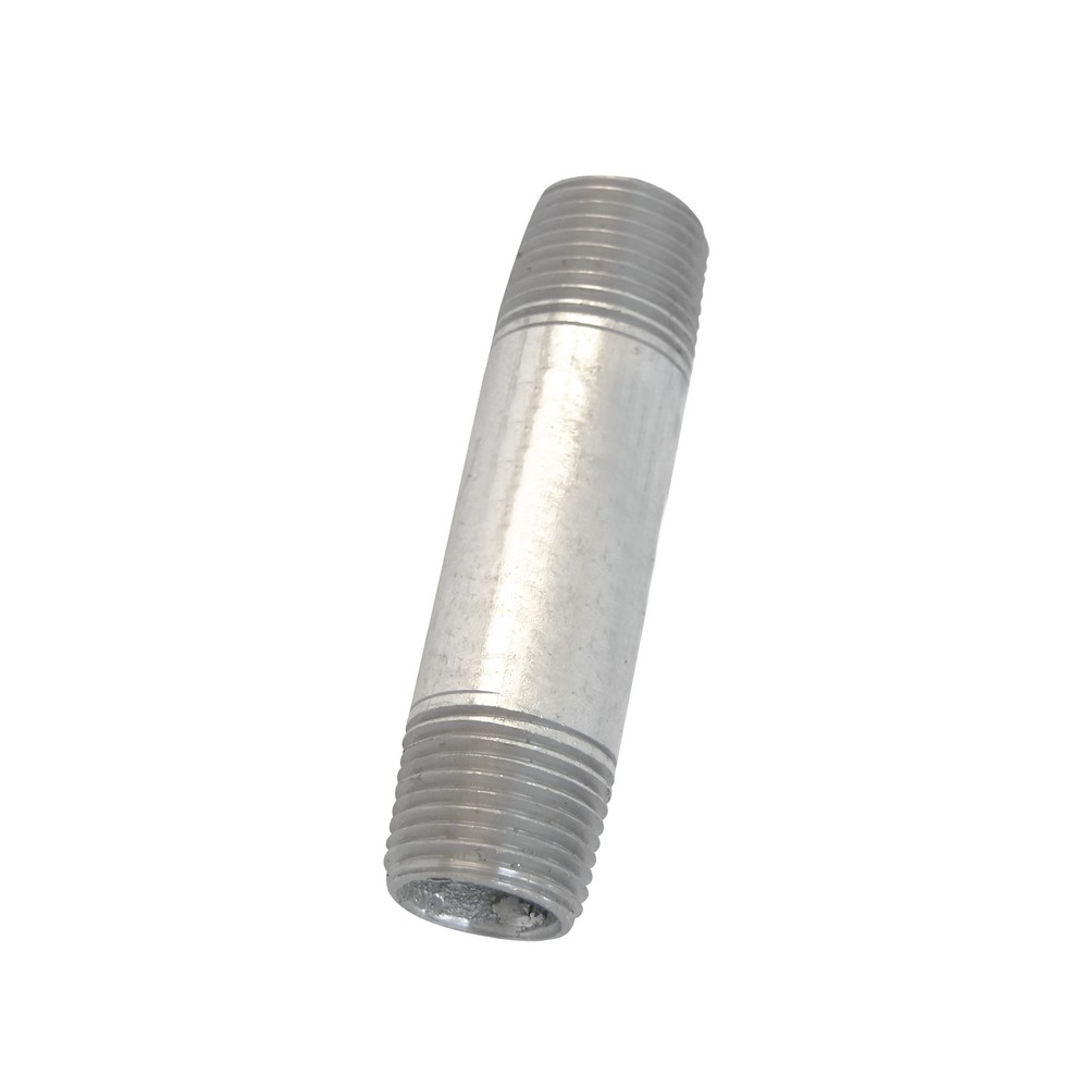 Niple galvanizado de 3/8 x2.1/2 pulg (9.52 mm x 63.5 mm)