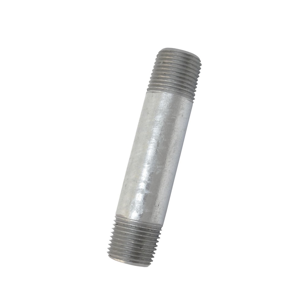 Niple galvanizado de 3/8 x3 pulg (9.52 mm x 76.2 mm)