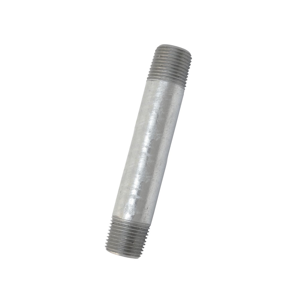 Niple galvanizado de 3/8 x6 pulg (9.52 mm x 15.24 cm)