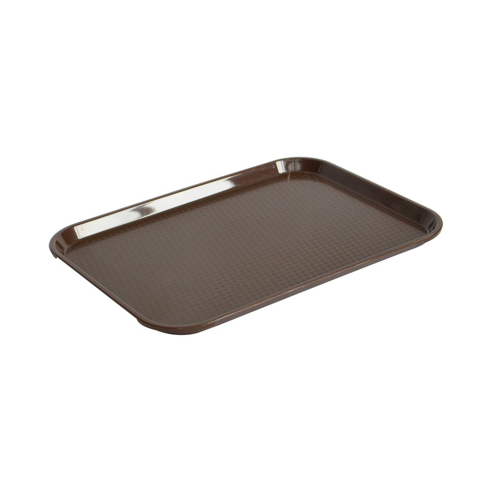 Bandeja, 3 bandejas de plástico para servir, bandeja rectangular de plástico,  bandeja rectangular de plástico para té para cocina, comedor, cafetería  (rosa, azul, gris) JM