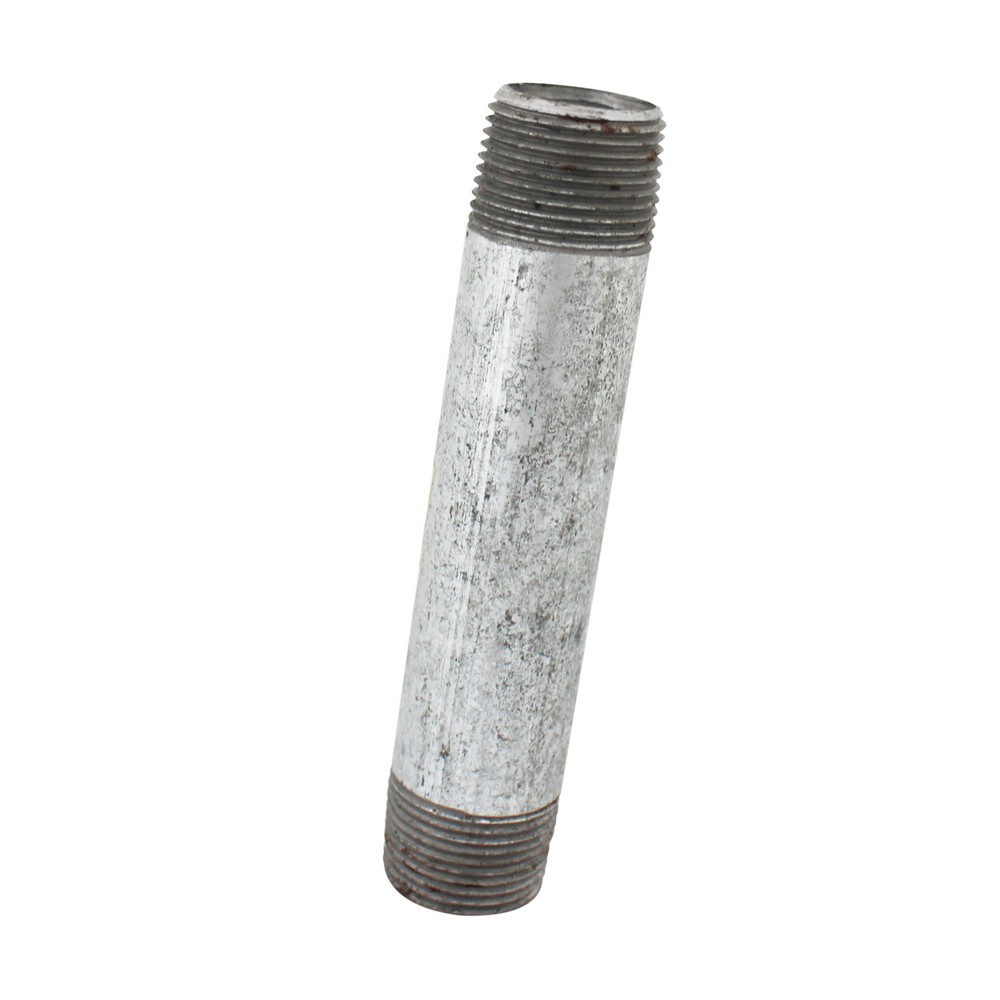 Niple de hierro galvanizado 3/4 x 4 in