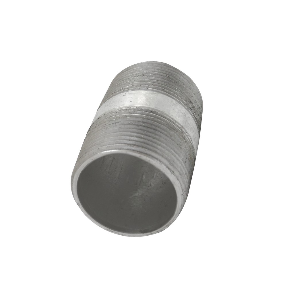 Niple galvanizado de 1-1/4 x2-1/2 pulg (31.75 mm x 6.35 cm)