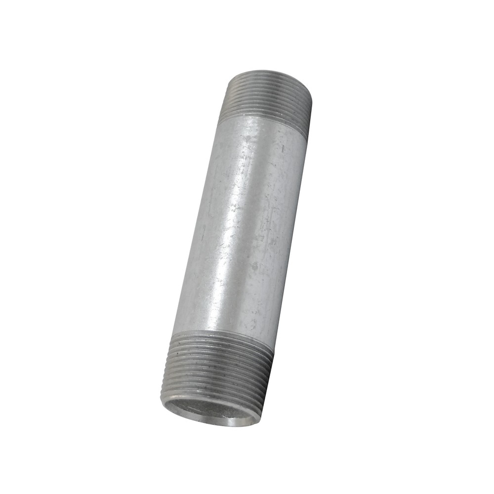 Niple galvanizado de 1-1/4 x6 pulg (31.7 mm x 15.24 cm)