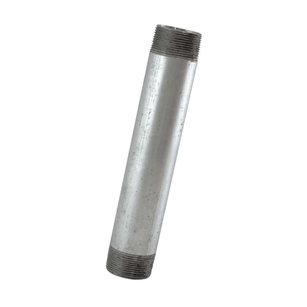Niple galvanizado de 1-1/2 x9 pulg (38.1 mm x 22.89 cm)