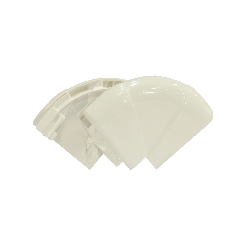 Ángulo externo para canaleta 80x50 mm