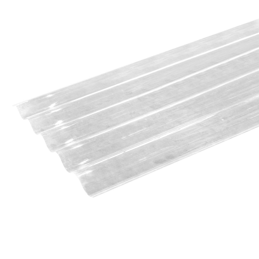 Lámina de policarbonato transparente 6 pies (1.82 m) transparente