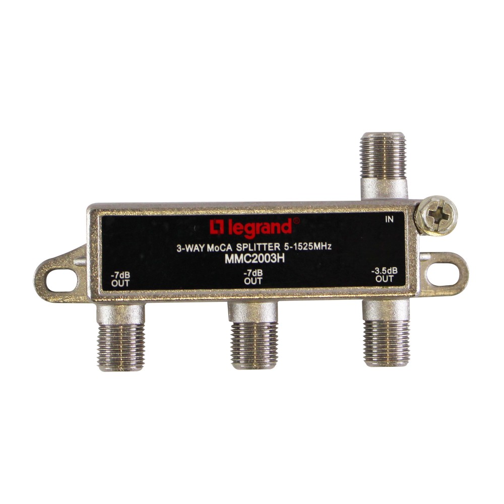 Spliter para cable coaxial 3 vias