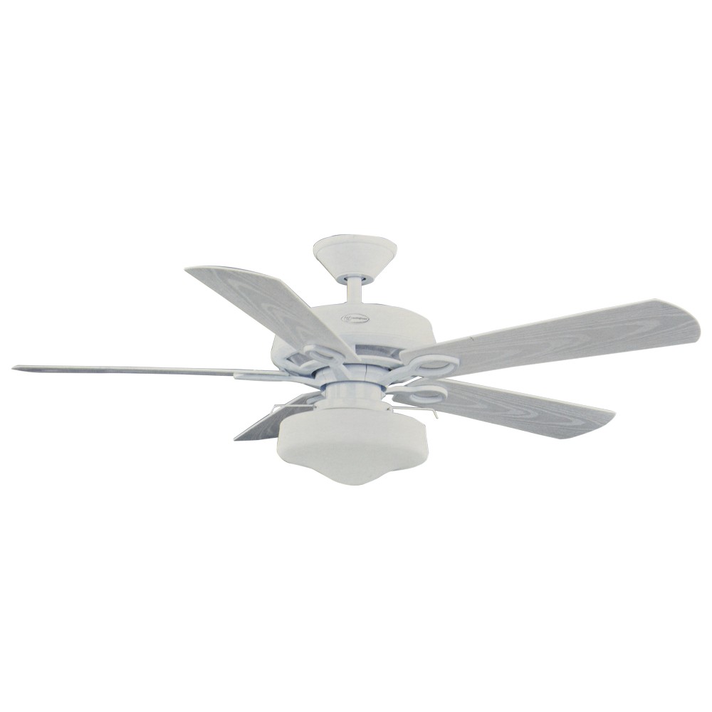 Ventilador de techo exterior kalais 52" blanco 72734 - VENTILADORES DE