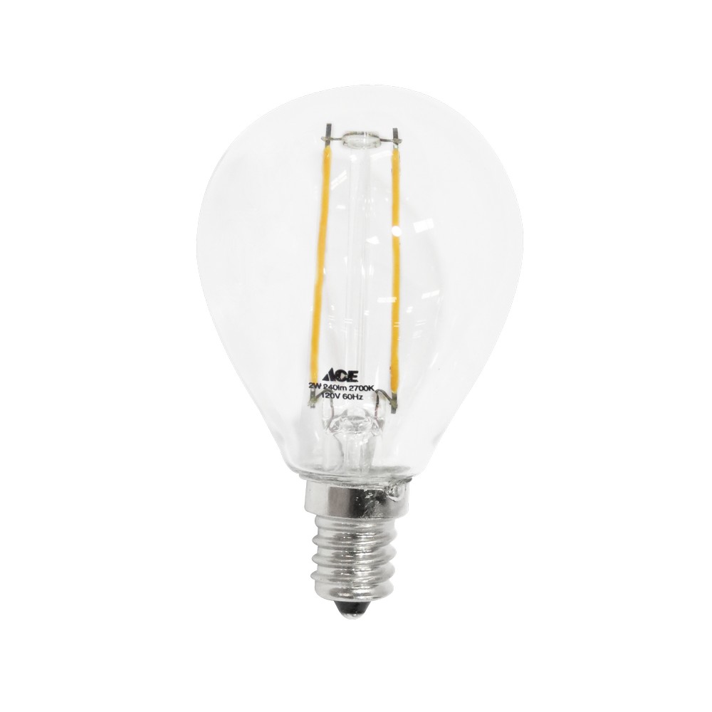 FOCO LED FILAMENTO 2W GLOBO