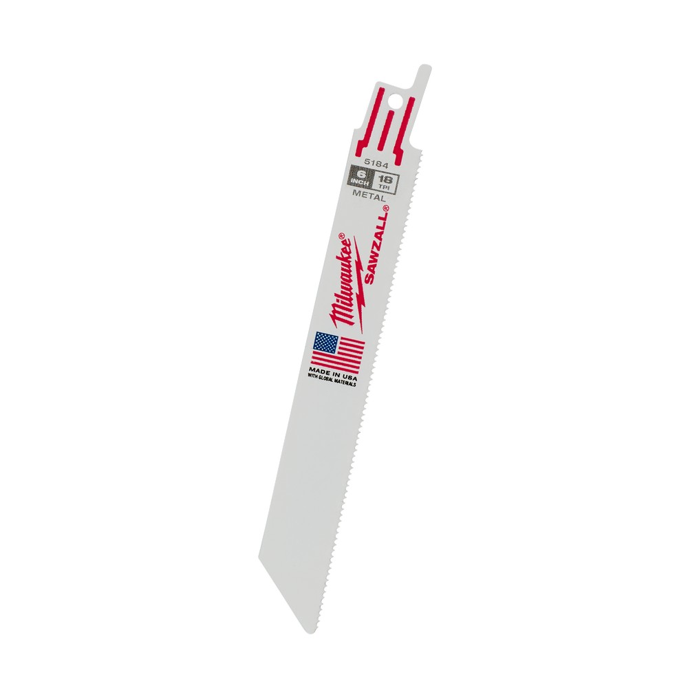 Segueta para sierra sable metal 18tpi 15.24 cm
