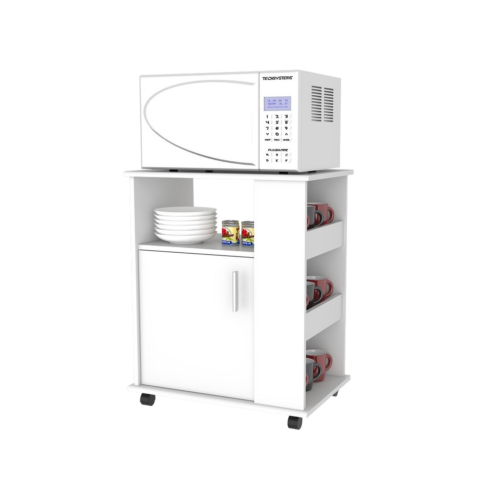 Mueble para microondas blanco kit