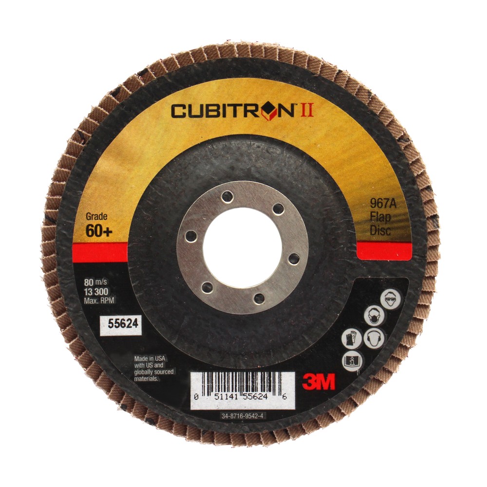 Disco de lija articulado 114.3 x 22.22 mm grano 60
