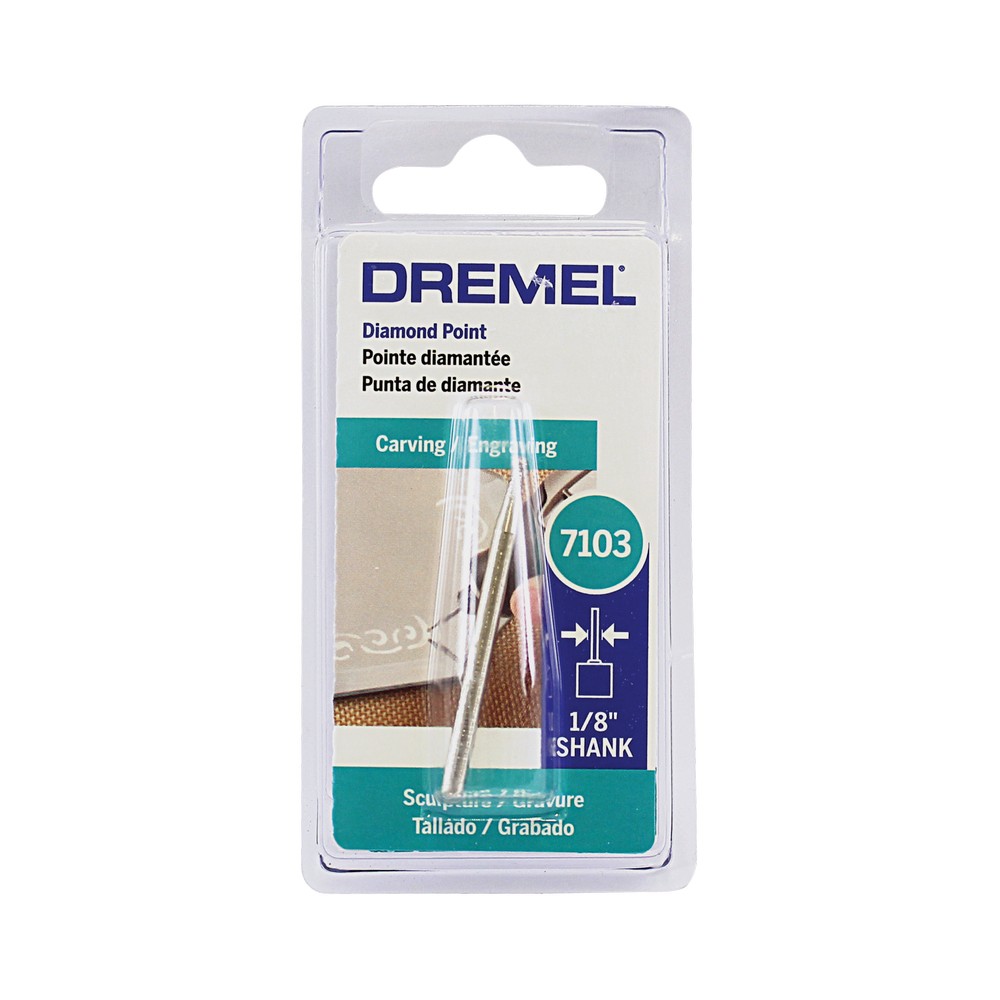 Set 20 Fresa de Diamante Para Dremel 3mm Herramienta Rotativa