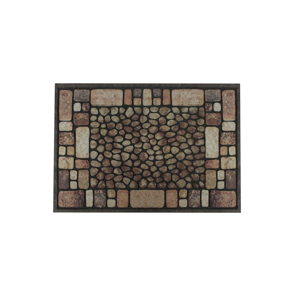 Alfombra para exterior st croix brown 16 x 24 pulg