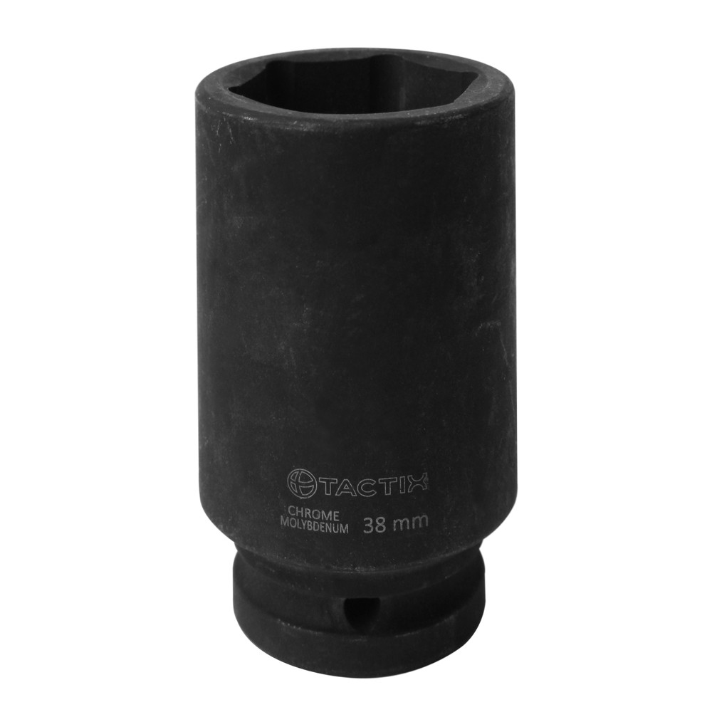 Cubo de impacto 38mm mando 3/4 pulg 6 puntos largo