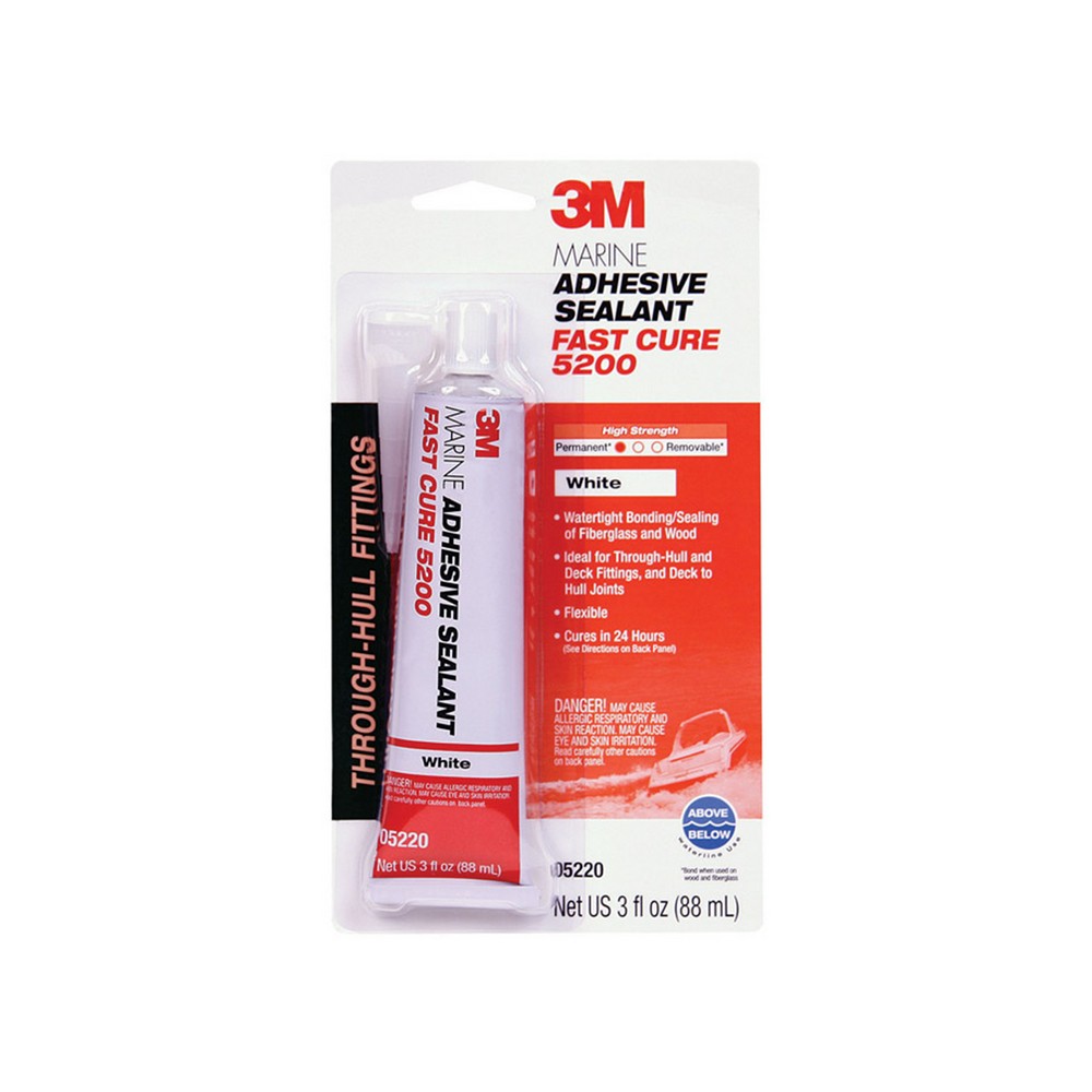 Sellador adhesivo blanco 3 oz (887.20 ml)