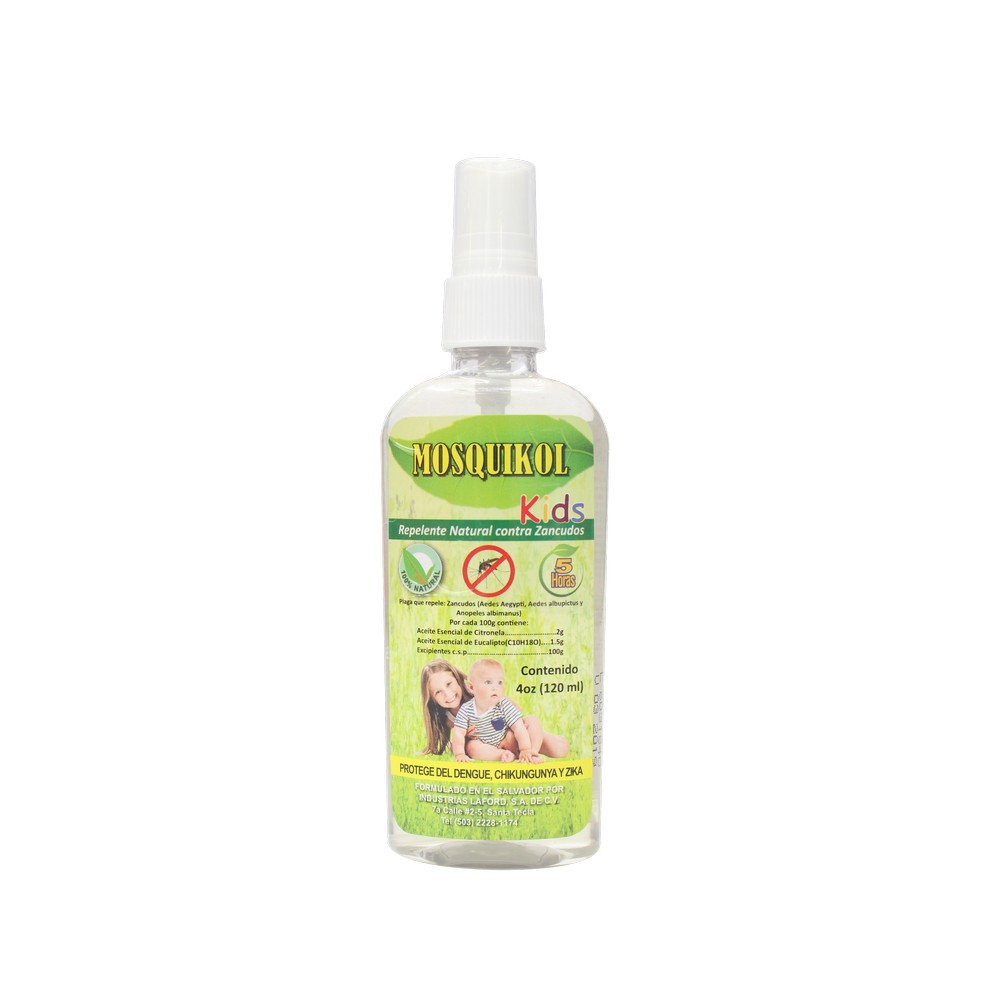 REPELENTE DE INSECTOS PARA NIÑOS MOSQUIKOL 4OZ