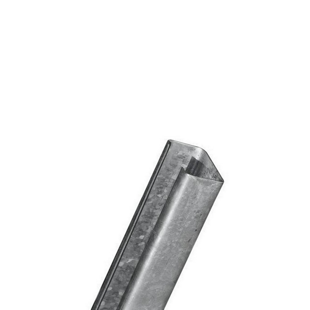 Polin c 6x2 pulg (10.16x5.08 cm) galvanizado (1.4 mm)