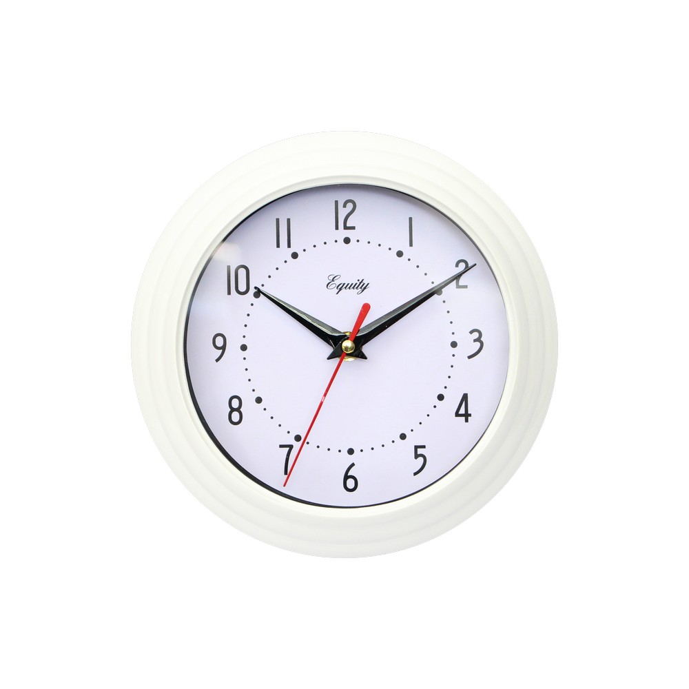 Reloj para pared blanco 8 pulg