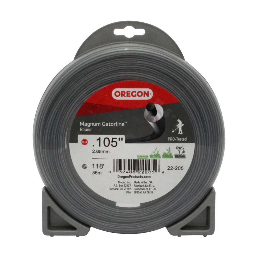 Nylon para trimmer 0.105 pulg 118 pie (2.7 mmx36 m)