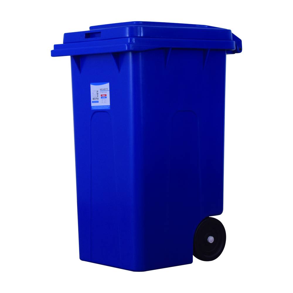 Basurero plastico industrial 272 l