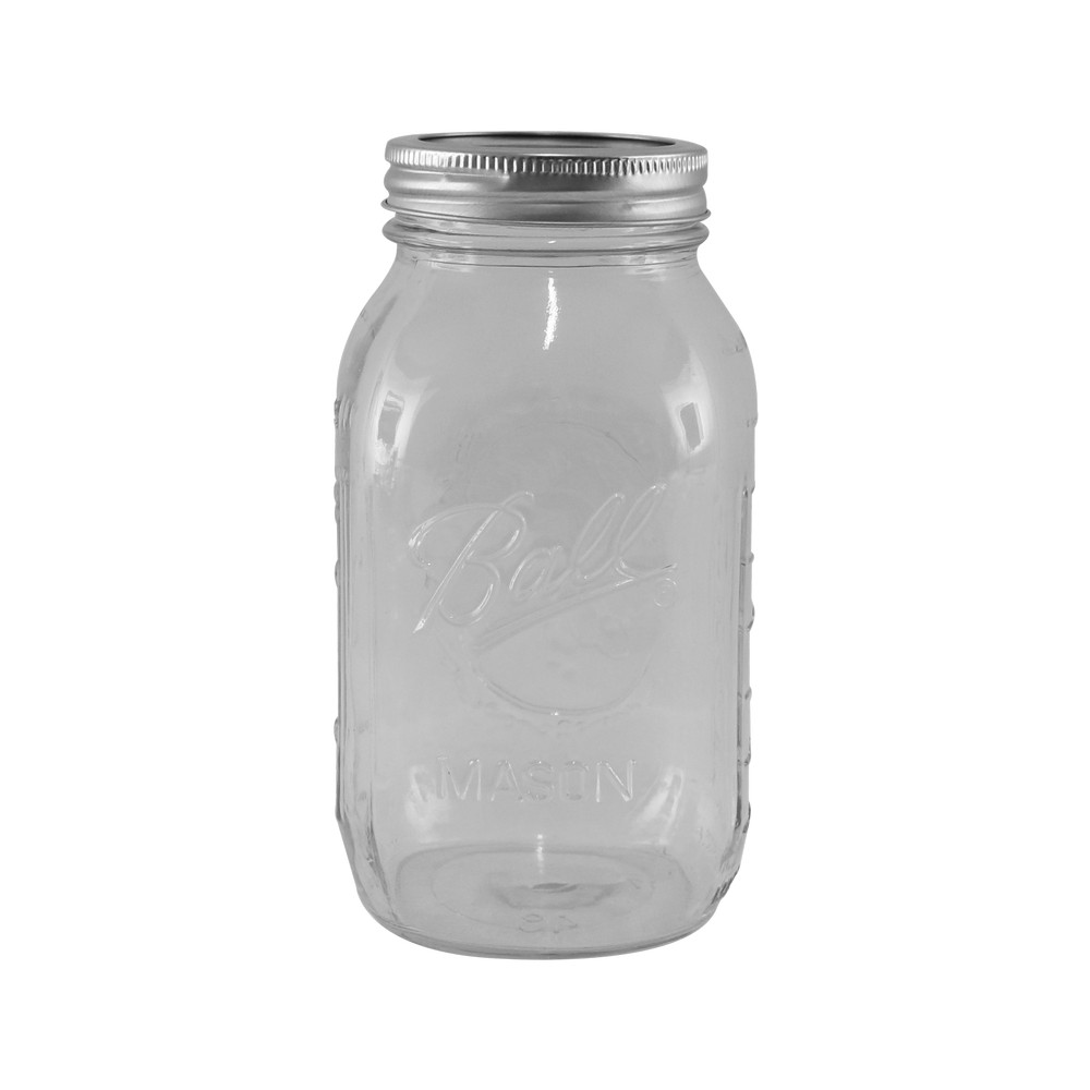Frasco de vidrio con tapa para alimentos 32 oz
