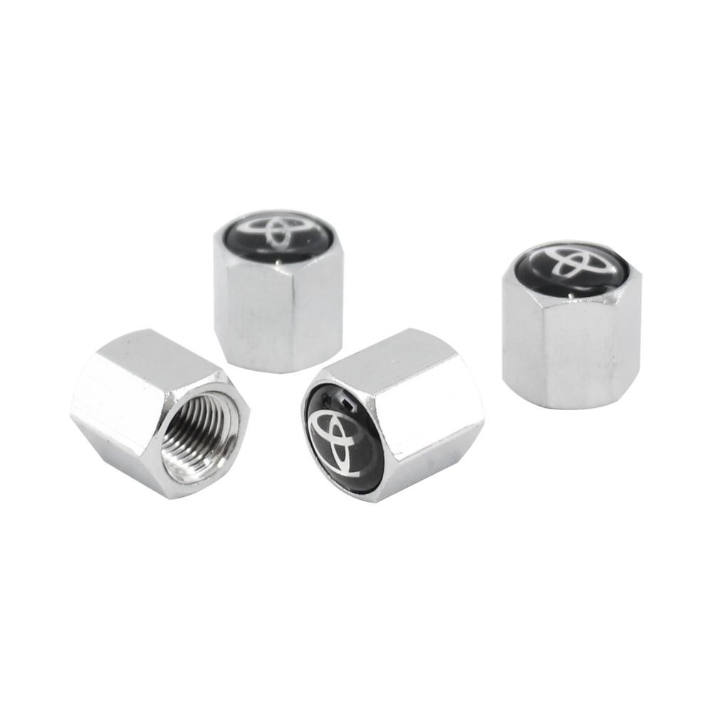 Tapón para válvula de llanta 4 pzas