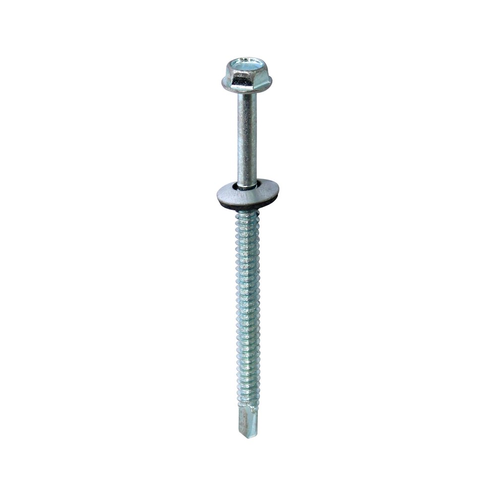Tornillo hexagonal 14x4 pulg (#14x101.6 mm) goloso punta broca c/a