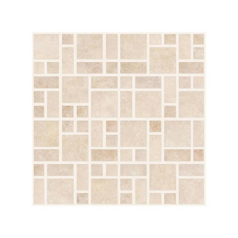 Cerámica de piso 33.4 x 33.4 cm mosaico ebro beige antideslizante
