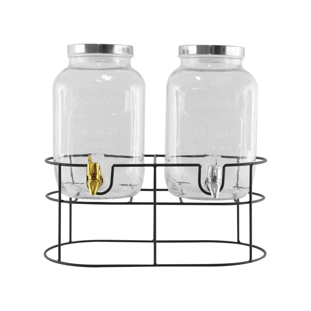 Dispensador para refrescos vidrio base metal sj004 s/2