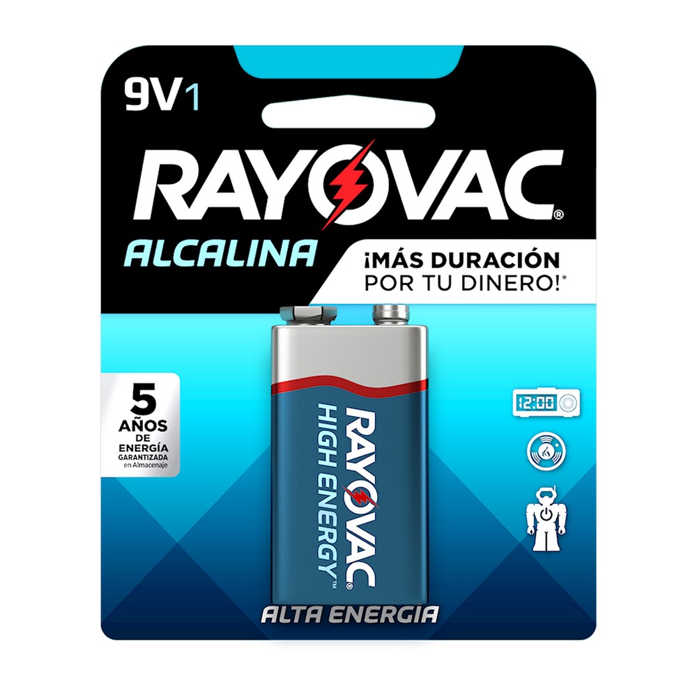 Batería alcalina Duracell 9V x1 - Los mejores descuentos y ofertas en