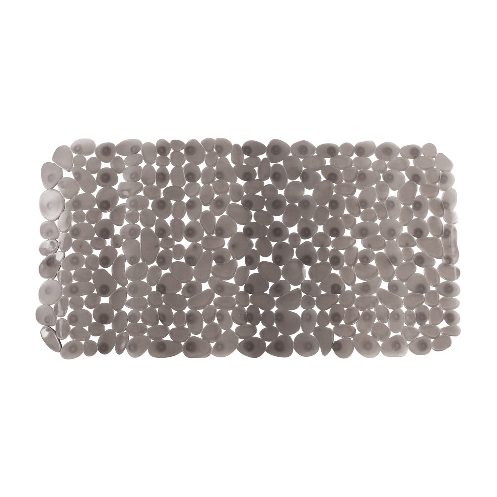 Alfombra para baño antideslizante 67.3x34.9 cm transparente - Alfombras