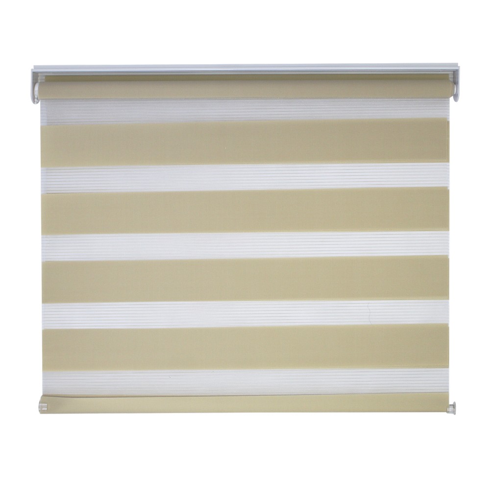 Cortina roller con transparencia 140x170 cm beige
