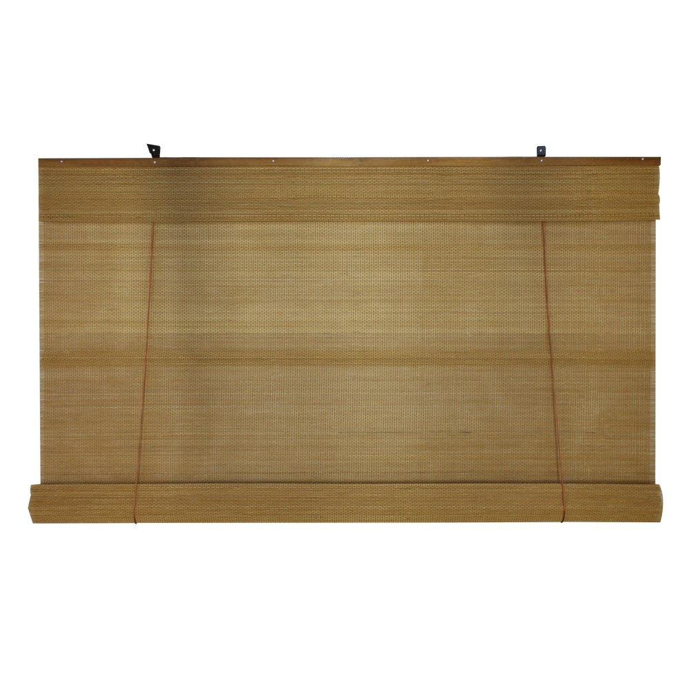 Cortina roller de bambu 140 x 170 cm cafe