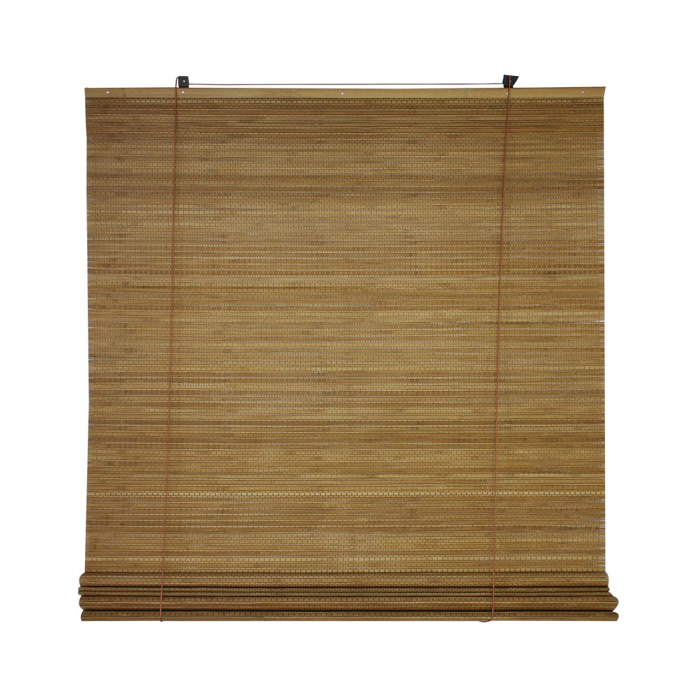 Cortina roller de bambú 120x170 cm café