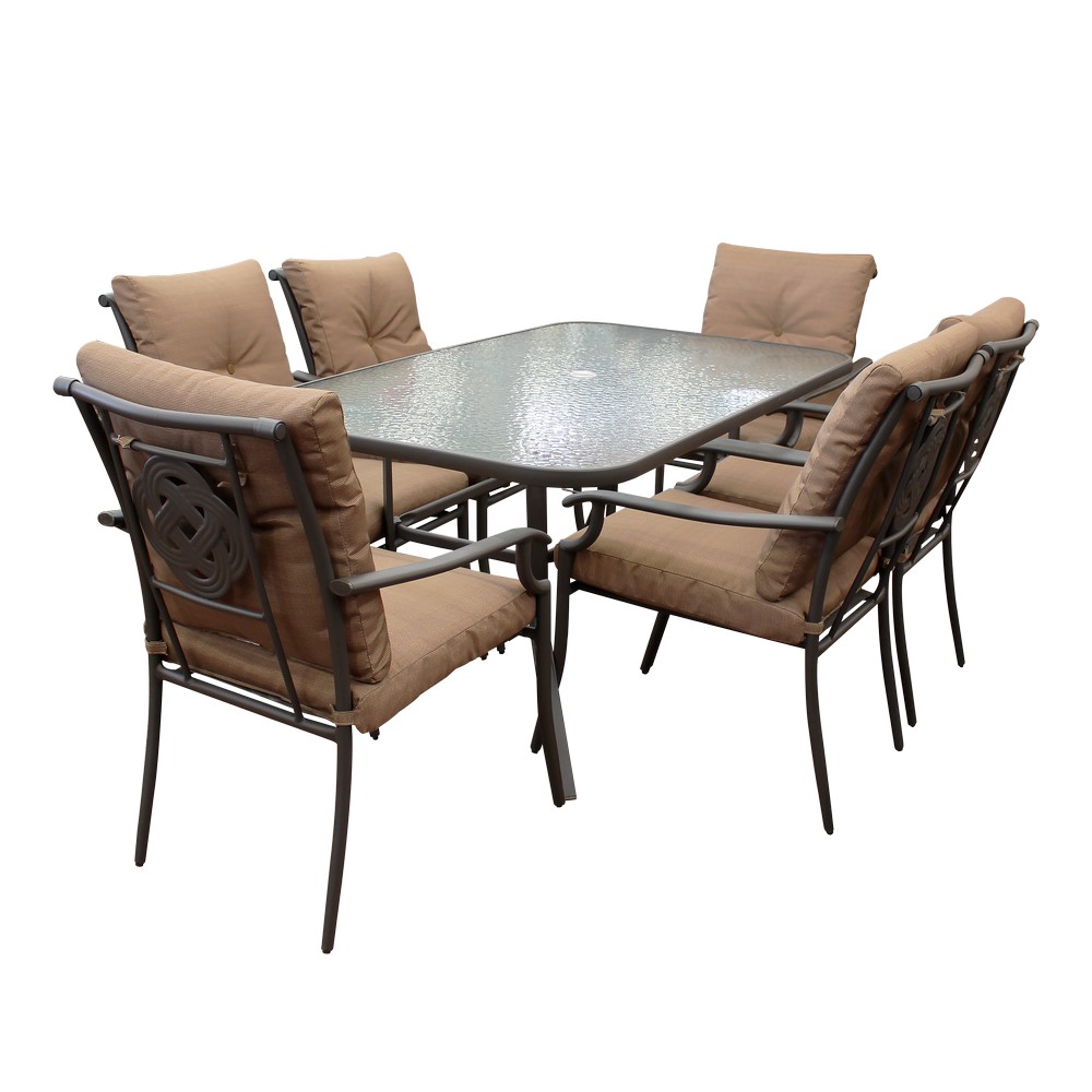 Juego de comedor emery, 7 piezas.