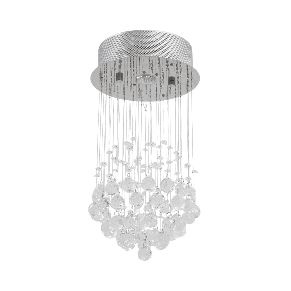 Lampara colgante k9 gu10 1x5 cristales 26131a Lámparas de techo colgante