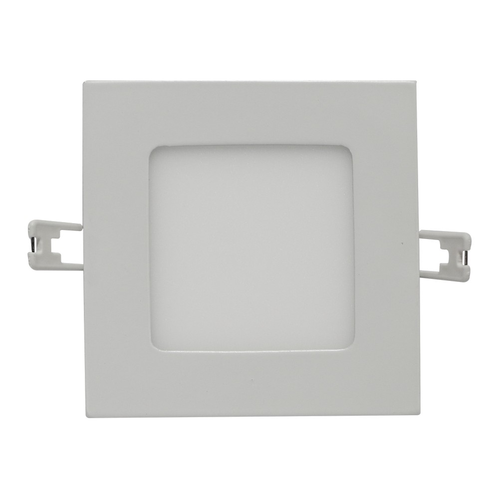 Panel led cuadrado 6 w luz blanca 100-240 vac