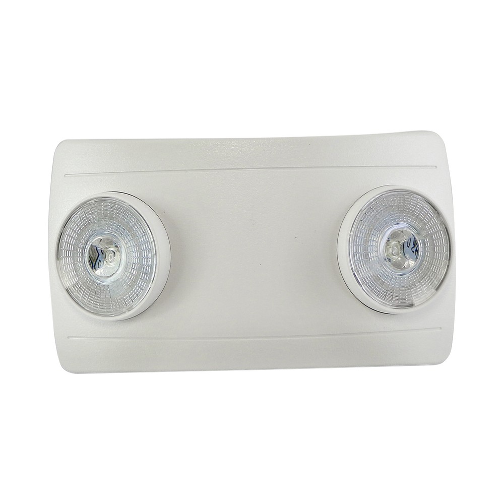 Lámpara de emergencia 2 luces, 120277v. Lámparas de emergencia