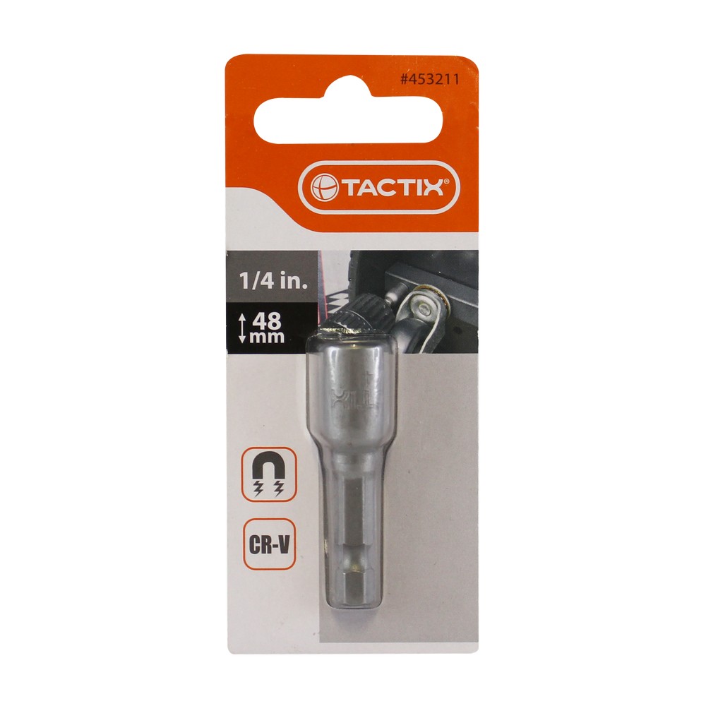 Adaptador magnético hexagonal 1/4 x 1/4 pulg