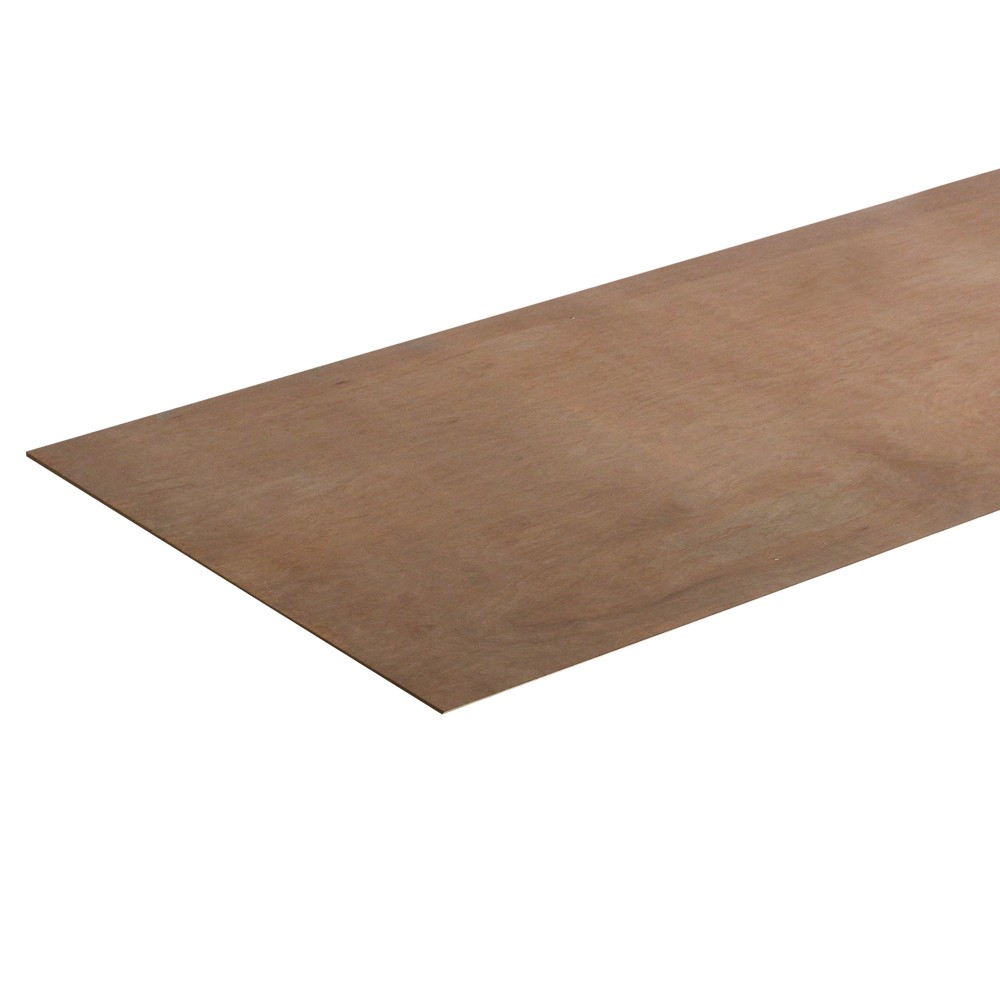Plywood de okume 4x8 pie (1.22x2.44 m) 1/4 pulg (6.35 mm) clase b