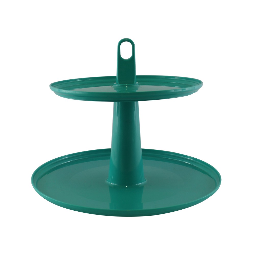 BASE PARA POSTRES DOS NIVELES AQUA 36.5CM 10118/0129