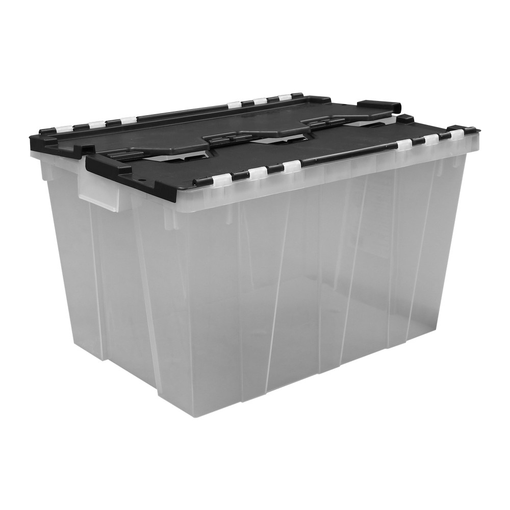 Caja ordenación multiuso Caja Plast. 55L. Plata 59X40X35 Cm
