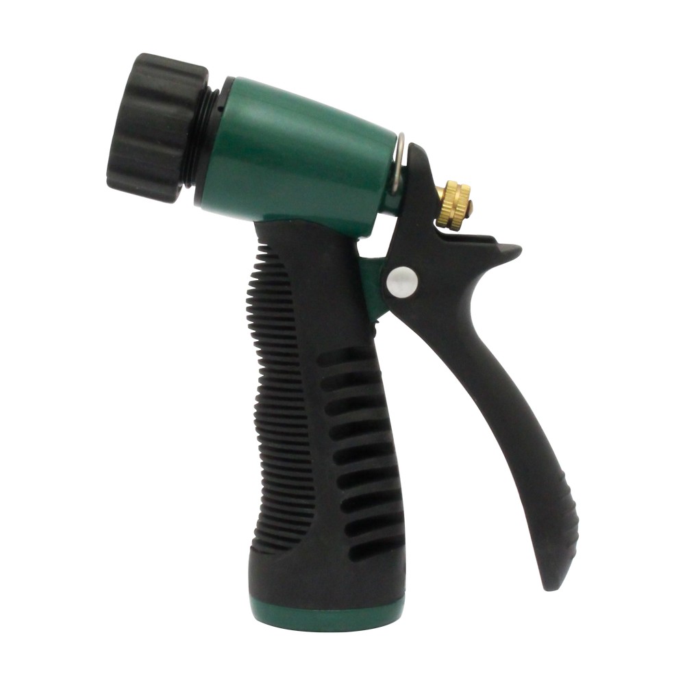 Piton plastico tipo pistola ajustable para manguera