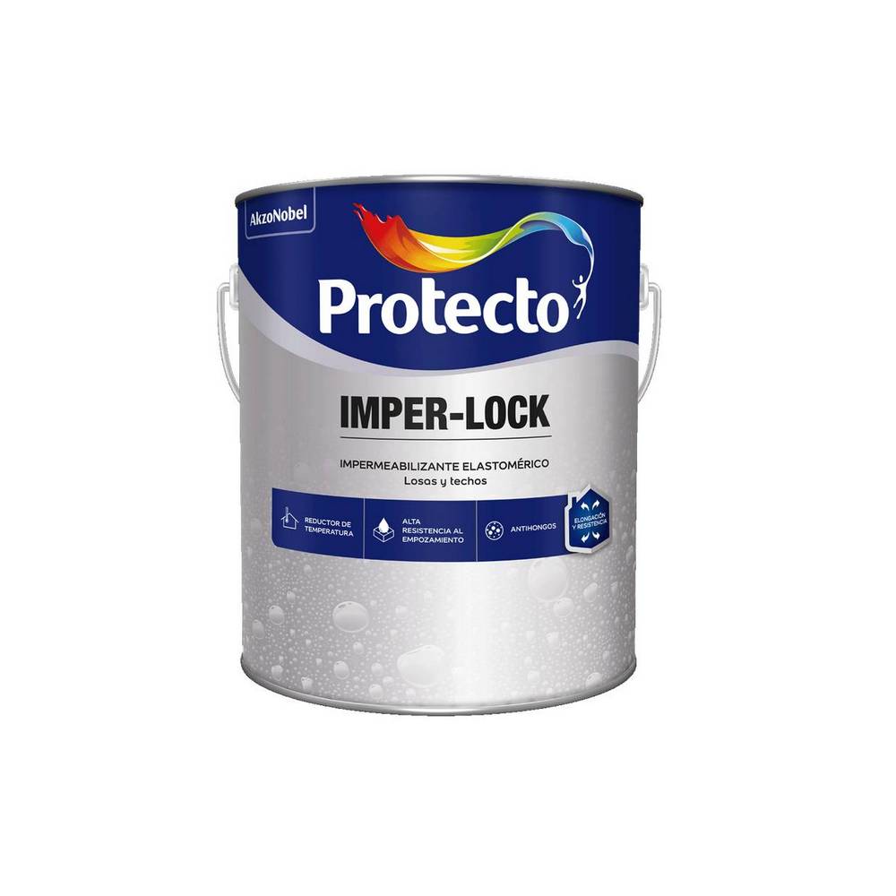 Impermeabilizante imper-lock 01 gl (3.785l) gris p